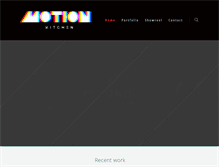 Tablet Screenshot of motionkitchen.net